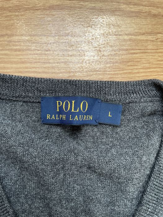 Чоловічий вовняний пуловер / джемпер / светр Polo Ralph Lauren