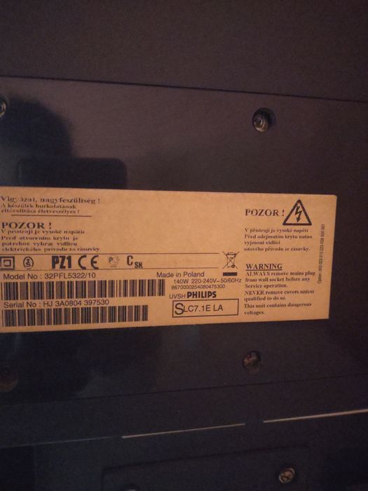 Tv Philips sprawny