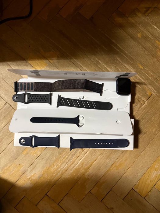 Apple watch 6 44mm полный комплект + ремешки