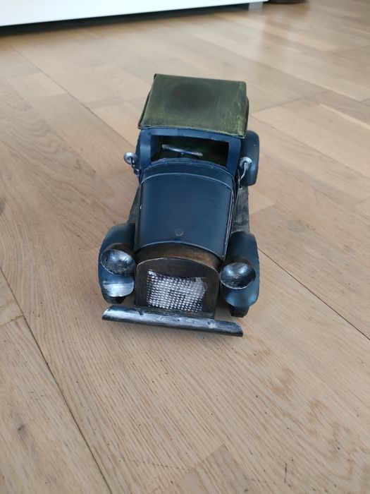 Zestaw 2 aut blaszanych retro dużych