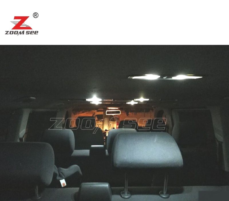 KIT COMPLETO DE 17 LÂMPADAS LED INTERIOR MERCEDES VANEO W414 02-05