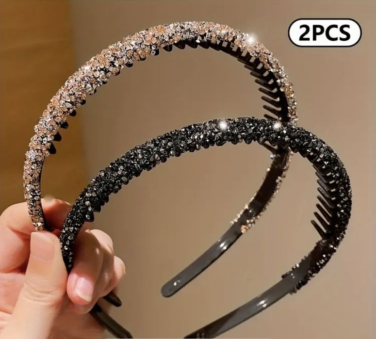 Набір блискучих обручей з зубчиками, обруч