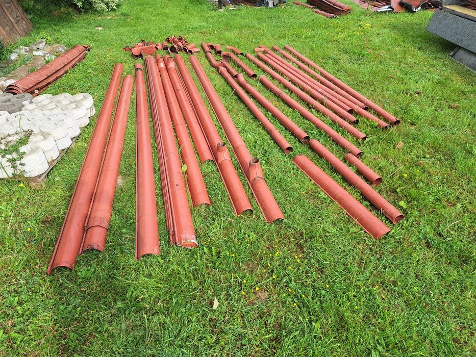 Blacha z demontażu SSAB prelaq + rynny + obróbki