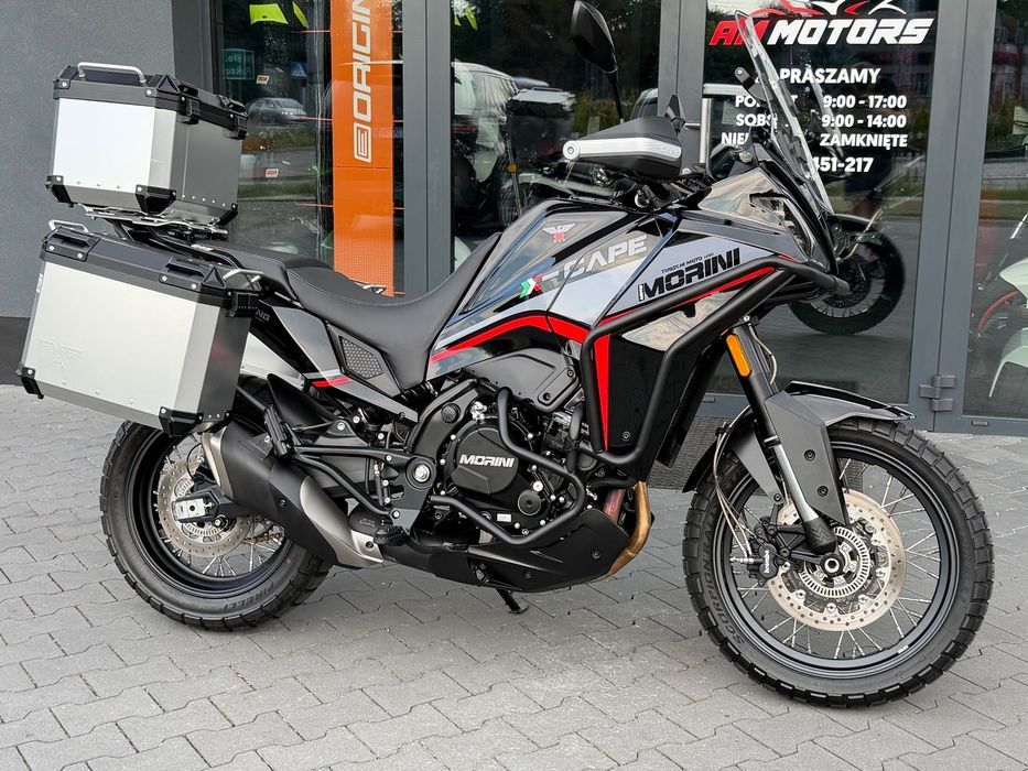 Moto Morini  X Cape ADVENTOURING tylko 6 609km! 06/2024 Full 3 Kufry GMOLE Dostawa