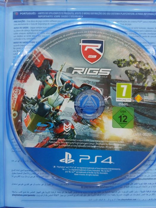PS4 jogo Rigs Mechanized Combat League