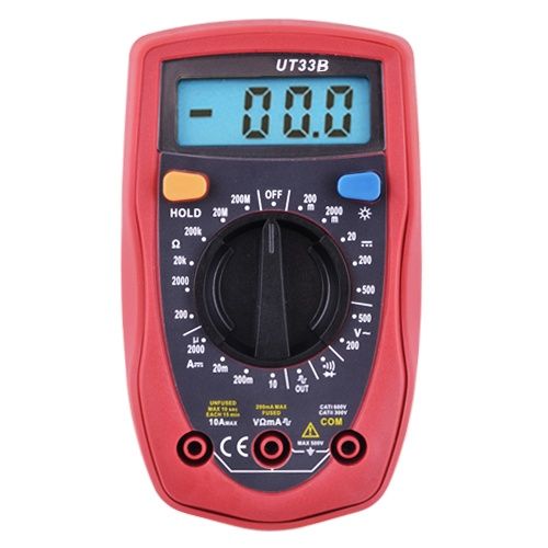 Мультиметр тестер цифровой вольтметр универсальный 33 B UT/ DT