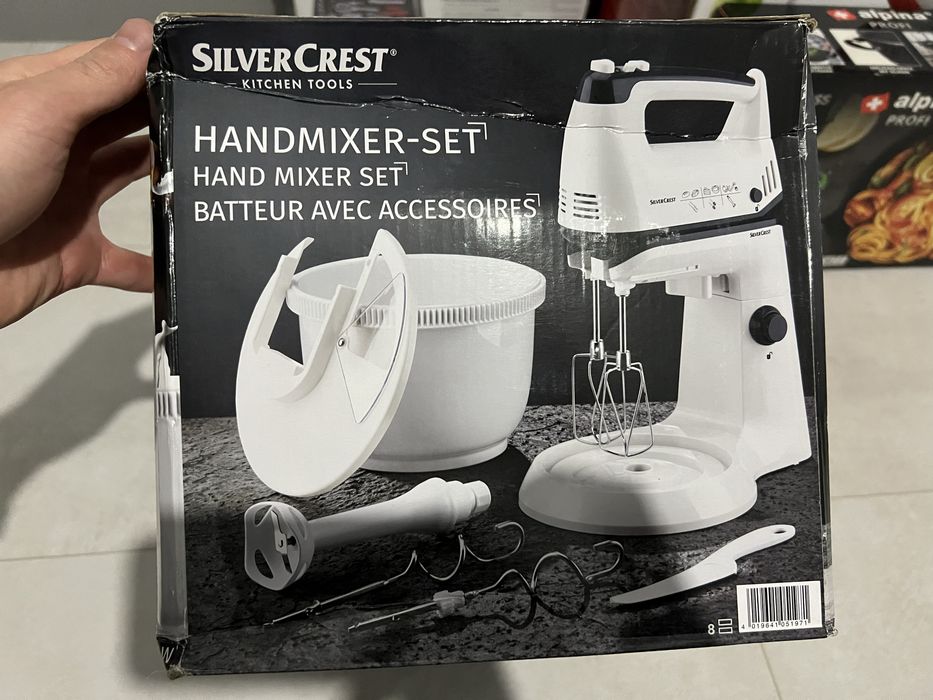 Міксер ручний silvercrest 300 в білий
