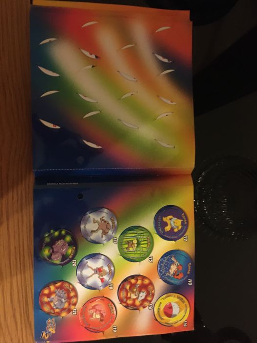 Cardeneta completa Pokemon Tazos 2