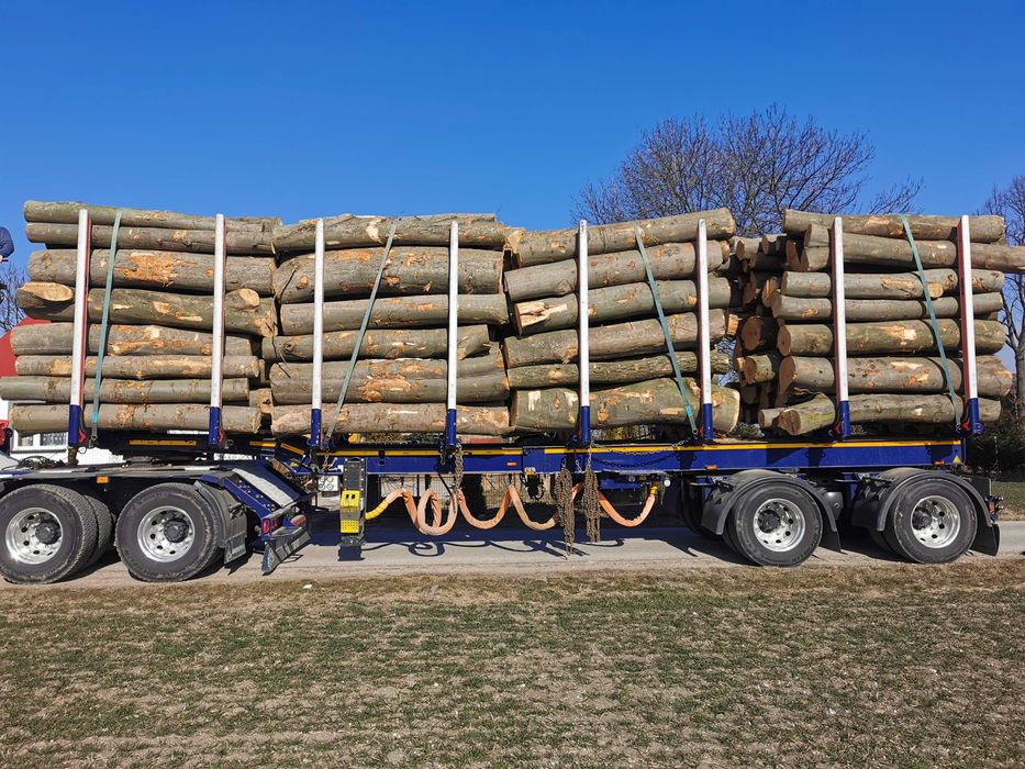 Drewno opałowe kominkowe Buk stosowe wałki metry