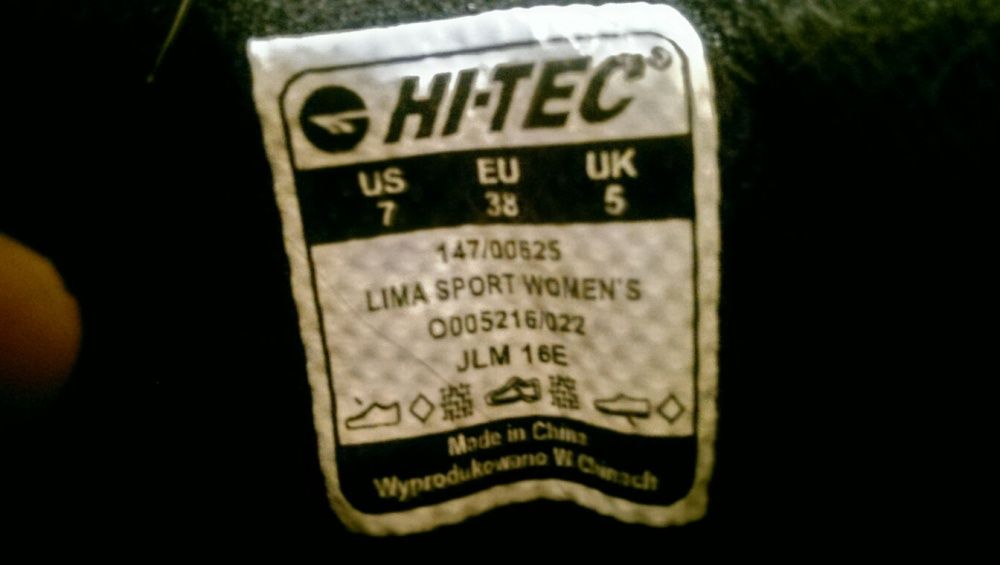 Ботинки HI-TEC детские, 37-40 р.