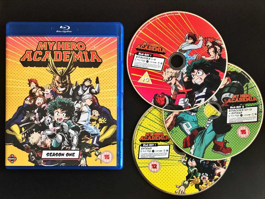 FILME BLU-RAY [desde 18€] Batman DComics Dragon Ball My Hero Superman