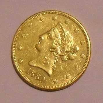 10 Dolarów USA 1880 r.