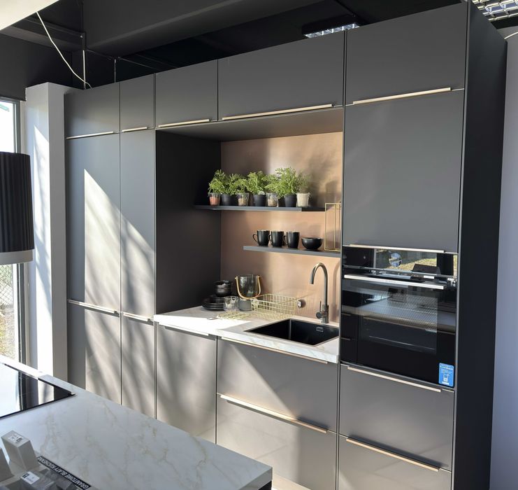 Meble kuchenne Czarne Antyfinger Verle zmiana ekspozycji Promocja