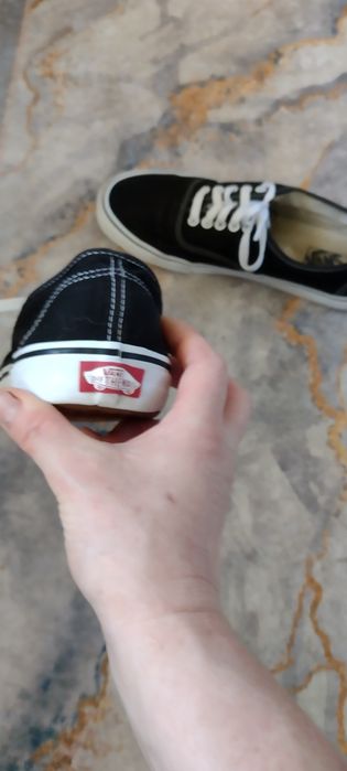 Czarne Vansy w rozmiarze 44