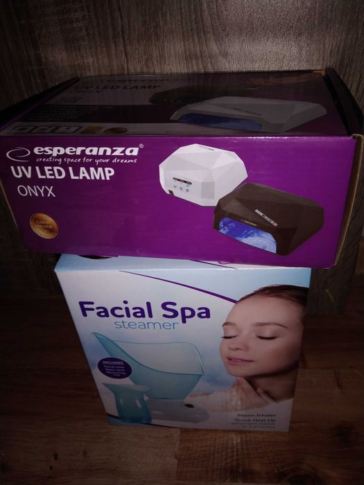 Lampa do paznocki + lakier filetowy