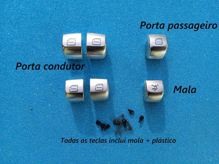 Botão tecla comando interruptor elevador vidros / mala Mercedes W205 NOVO