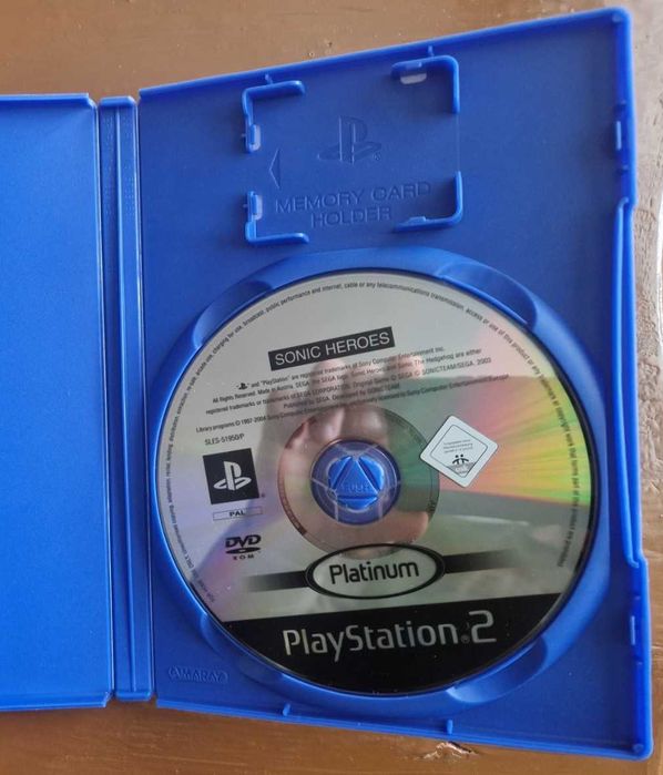 Sony PlayStation 2 Sonic Heroes Europe PAL англійська версія 2