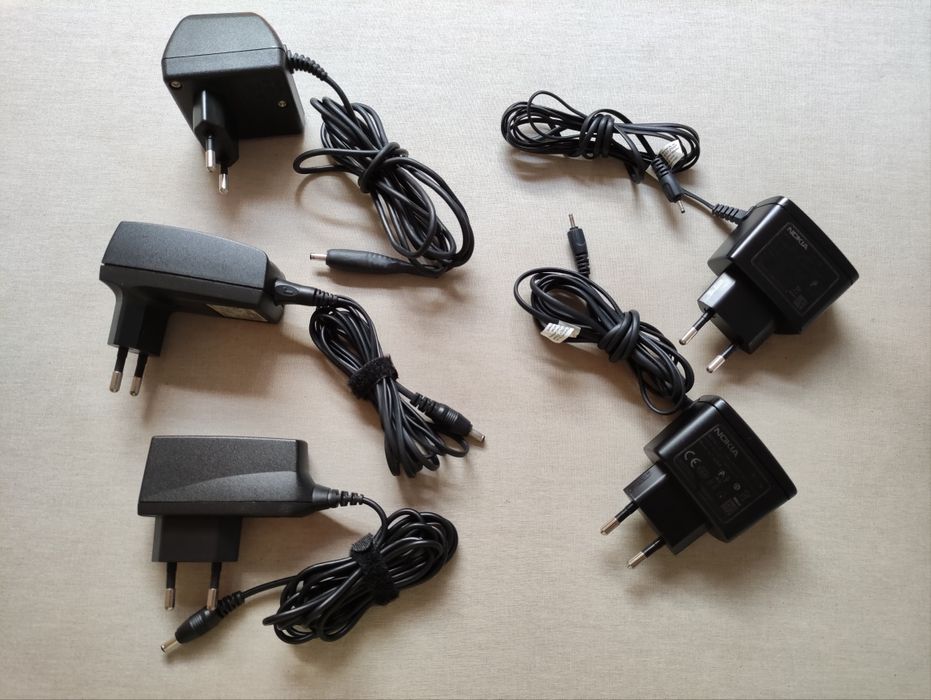 NOKIA Mobile Phone Chargers ("Standard" Pin and "Slim" Pin)64751783011202120
