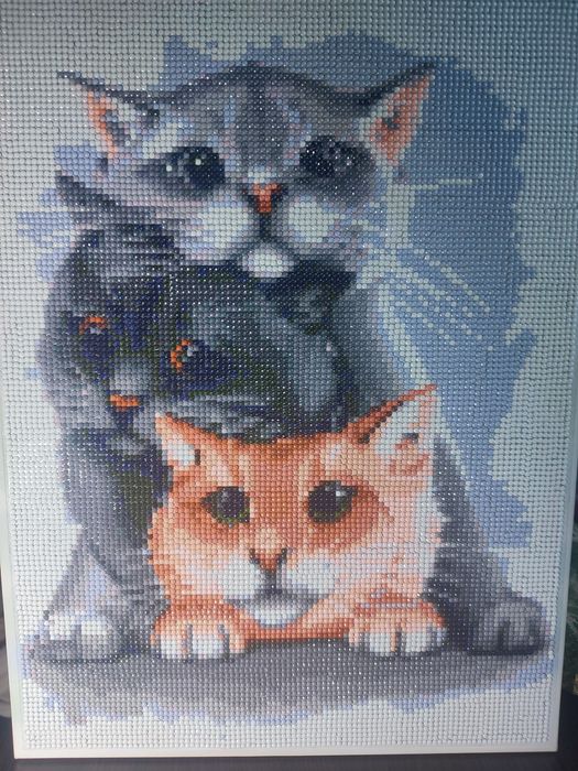 Продам картину 30×40,алмазная мозаика (готовая)