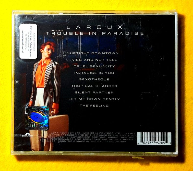 La Roux – Trouble In Paradise (CD, 2014, FOLIA)