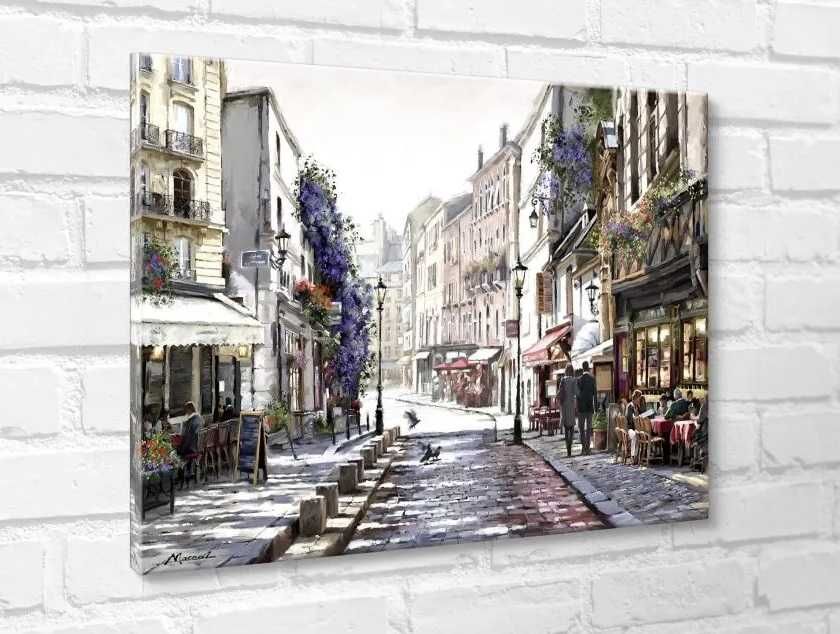 Obraz na płótnie 60x80 cm Styler Canvas Watercolor ST243 Paris 2