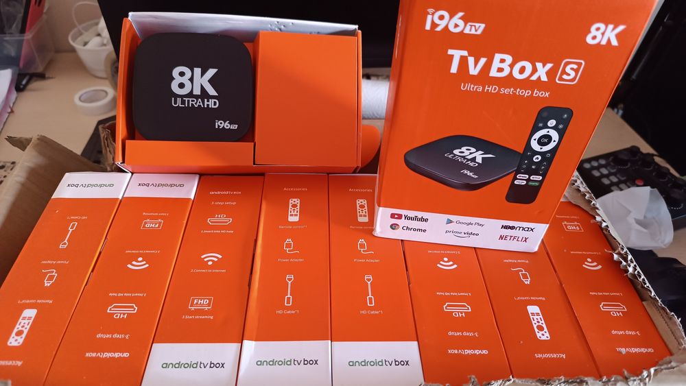 Box Android 8gb +128hd