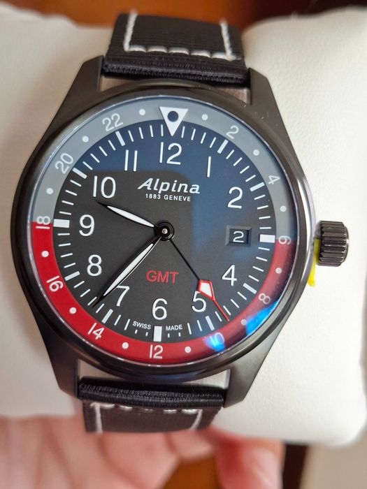Zegarek męski Alpina Startimer Pilot GMT