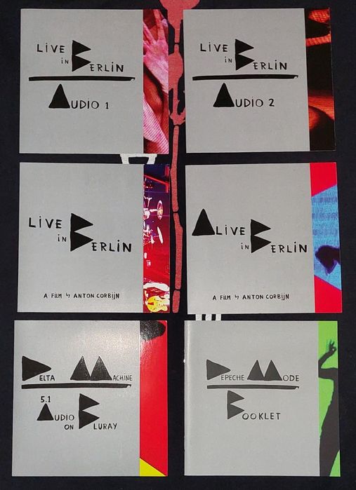 Depeche Mode Live In Berlin (A Film By Anton Corbijn) 2xDVD, 2xCD + Blu-ray