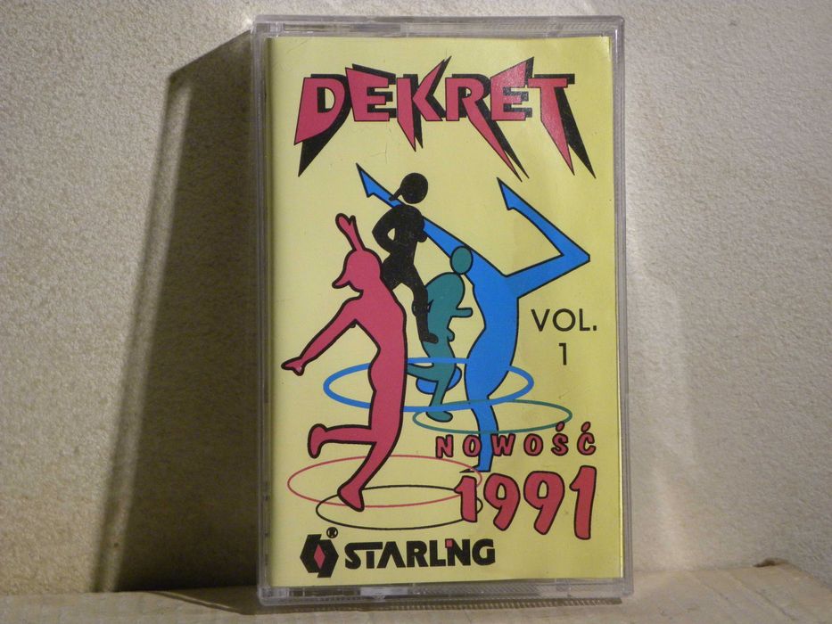 kaseta magnetofonowa Dekret vol.1 nowość 1991 starling