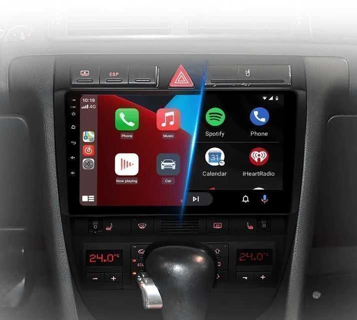 Audi A6 1997–2004 – Radio Android 15 9” CarPlay Android Auto 2GB/32GB GPS Nawigacja Stacja Multimedialna WiFi Bluetooth DSP PL