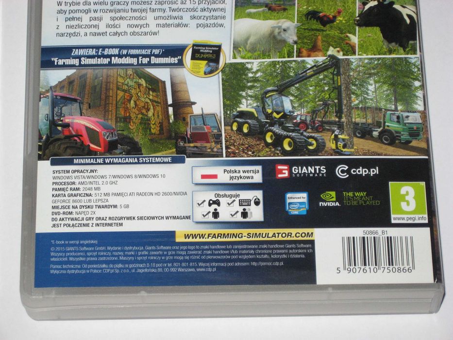 Farming Simulator 15 Złota Edycja PC BDB PL! PC