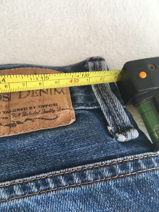 Calças ganga azul Tiffossi