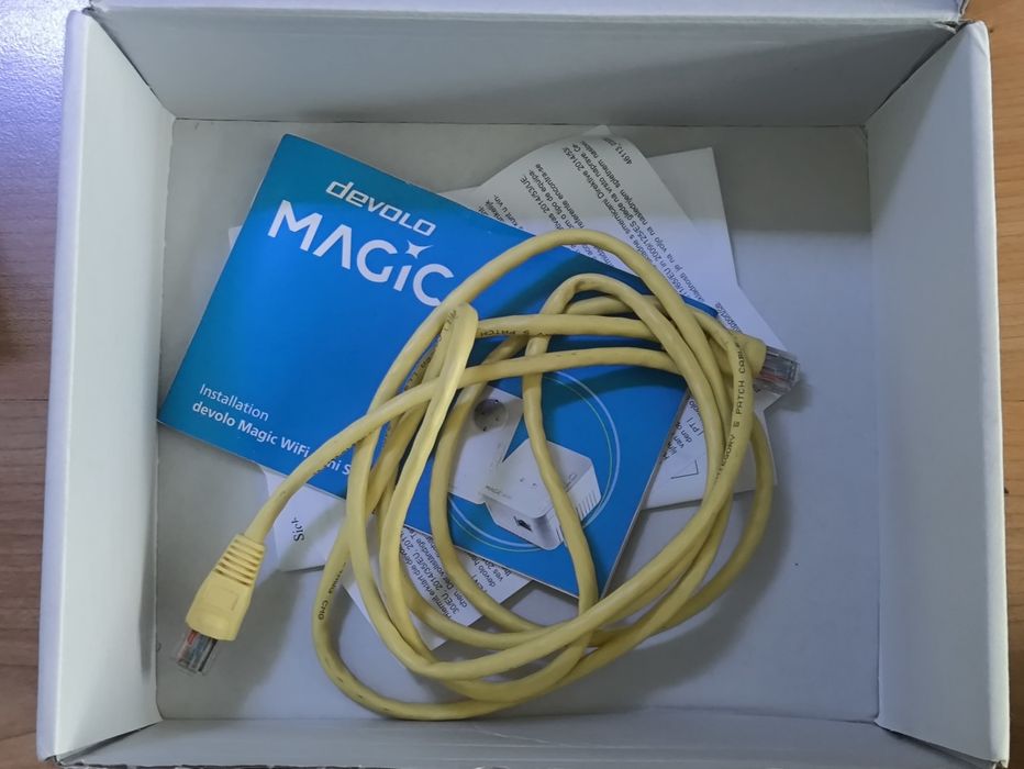 Kit Powerline PLC Devolo Magic 1 WiFi Mini em bom estado