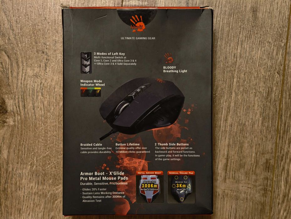 Мишка Bloody V8M USB Black