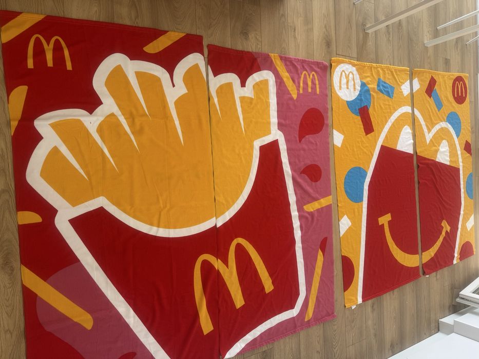 Toalha de praia Mc Donald’s