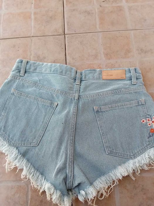 Calções de ganga Pull&Bear