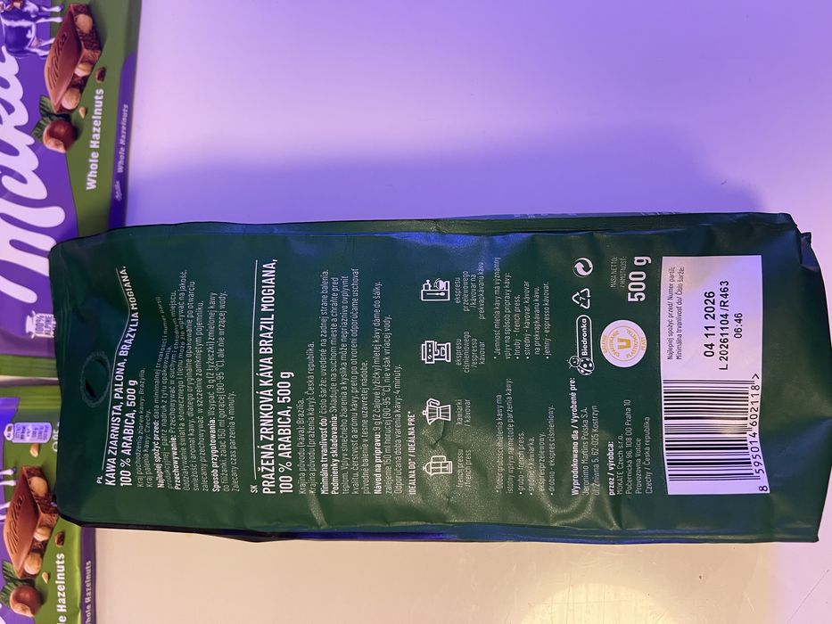 Kawa Ziarnista Cafe D’or Single Orginal 1 Kg+Gratisy to co na zdjeciu