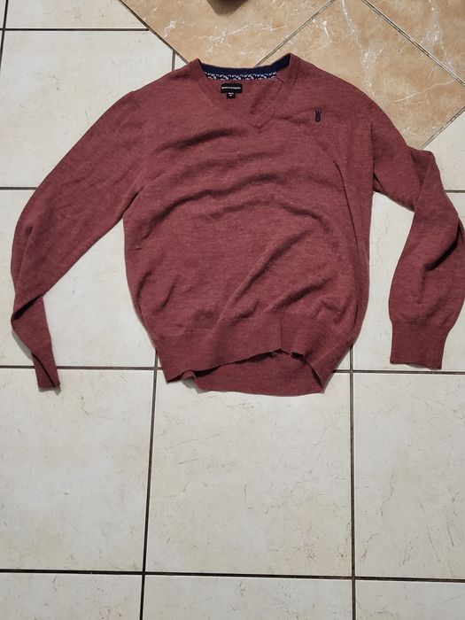 sweter wełniany r. L Marine Clasics Sebago zimowy ciepły w góry