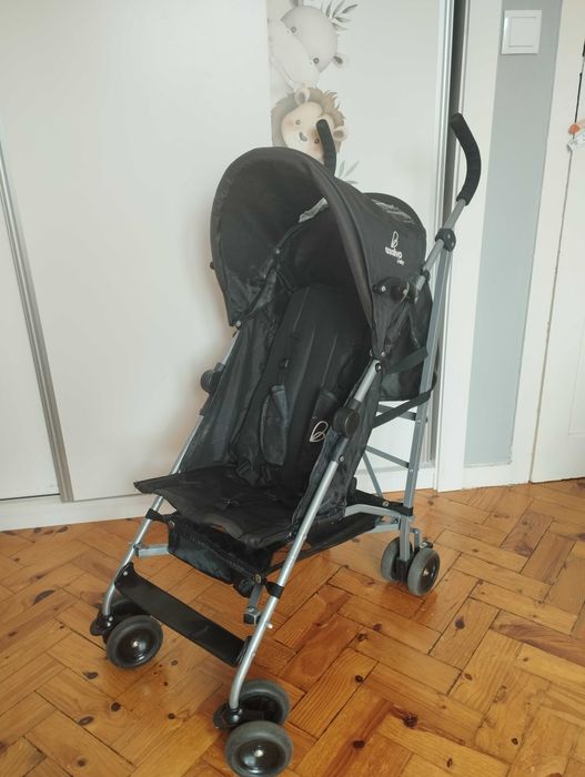 Carrinho de bebé Asalvo Freedom Black + roda extra | 30 €