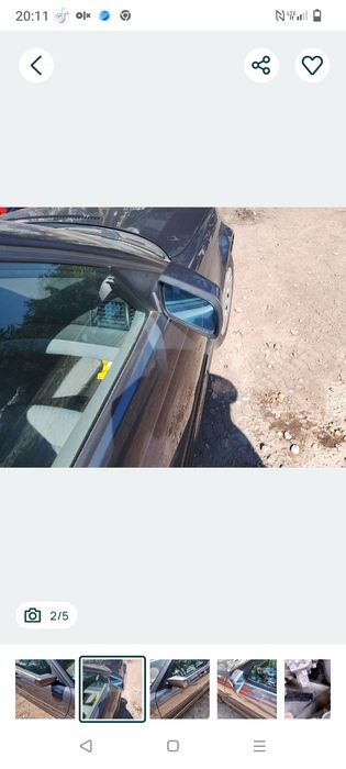 Lusterko prawe bmw e46