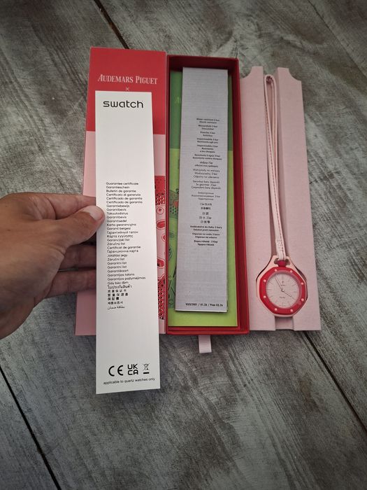AP Swatch Otto Rosso