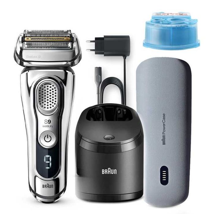 НОВА! Електробритва braun s9 series 9 браун глянцева Німецька якість