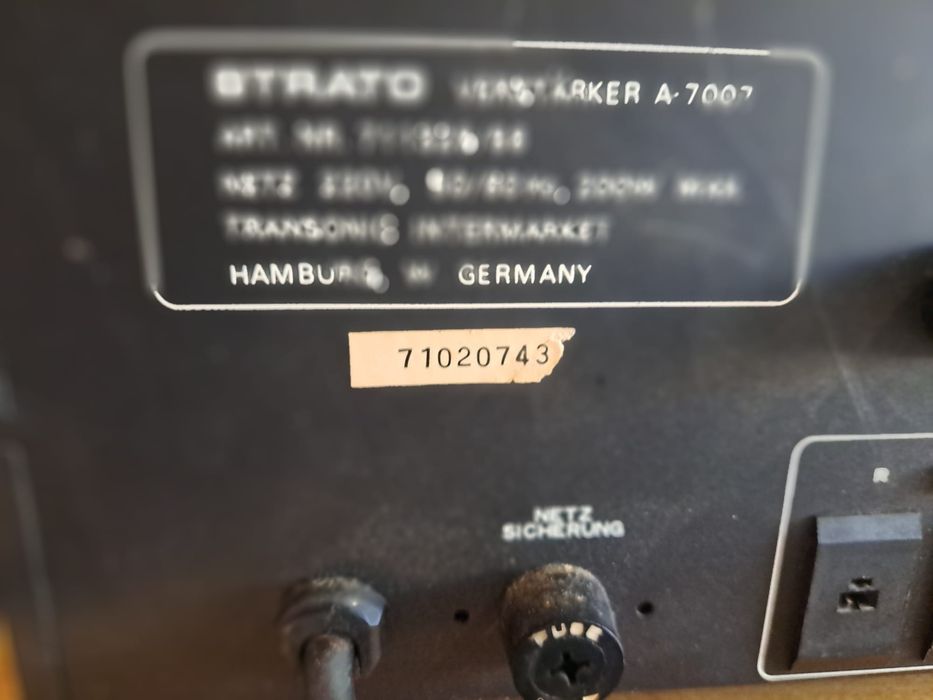 Wzmacniacz Strato A 7007