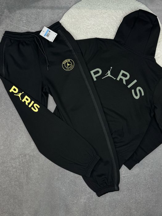 ХІТ СЕЗОНУ‼️ Костюм Air Jordan PSG Fleece Black | костюм джордан псж