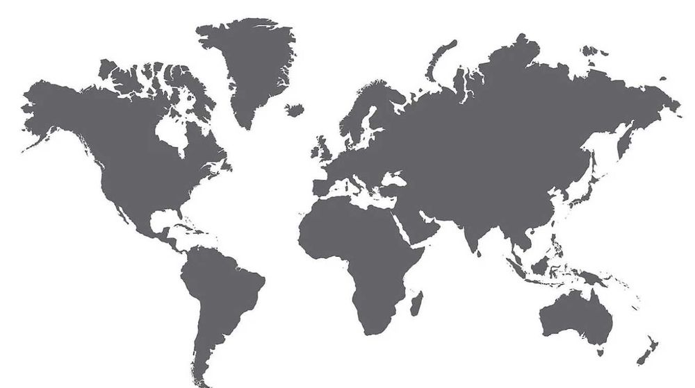 Ikea KLATTA naklejki dekoracyjne mapa świata