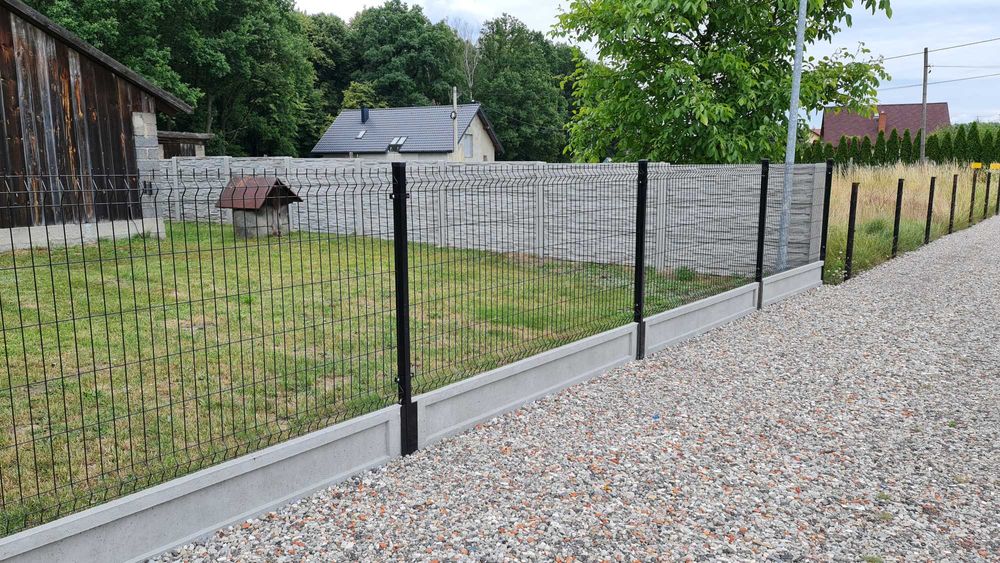 Ogrodzenie Panelowe 3D, Betonowe, Metalowe, Furtki i Bramy z MONTAŻEM