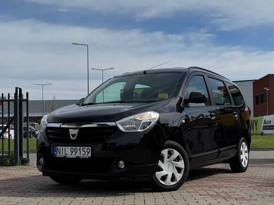 Dacia Lodgy 1.2 benzyna Zarejestrowana Sprawna Klimatyzacja Hak Tempomat