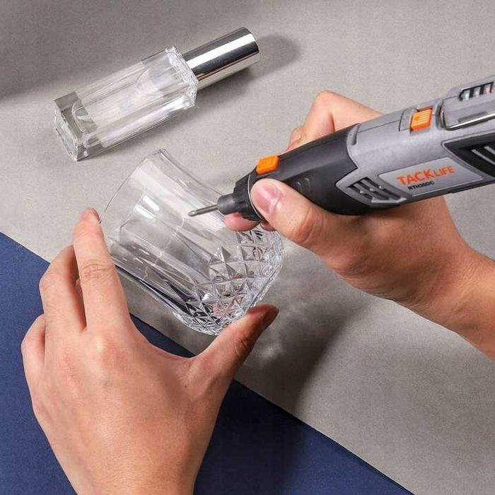 Akumulatorowa mini szlifierka precyzyjna Multitool TACKLIFE RTH30DC