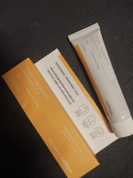 Rozjaśniający krem do twarzy