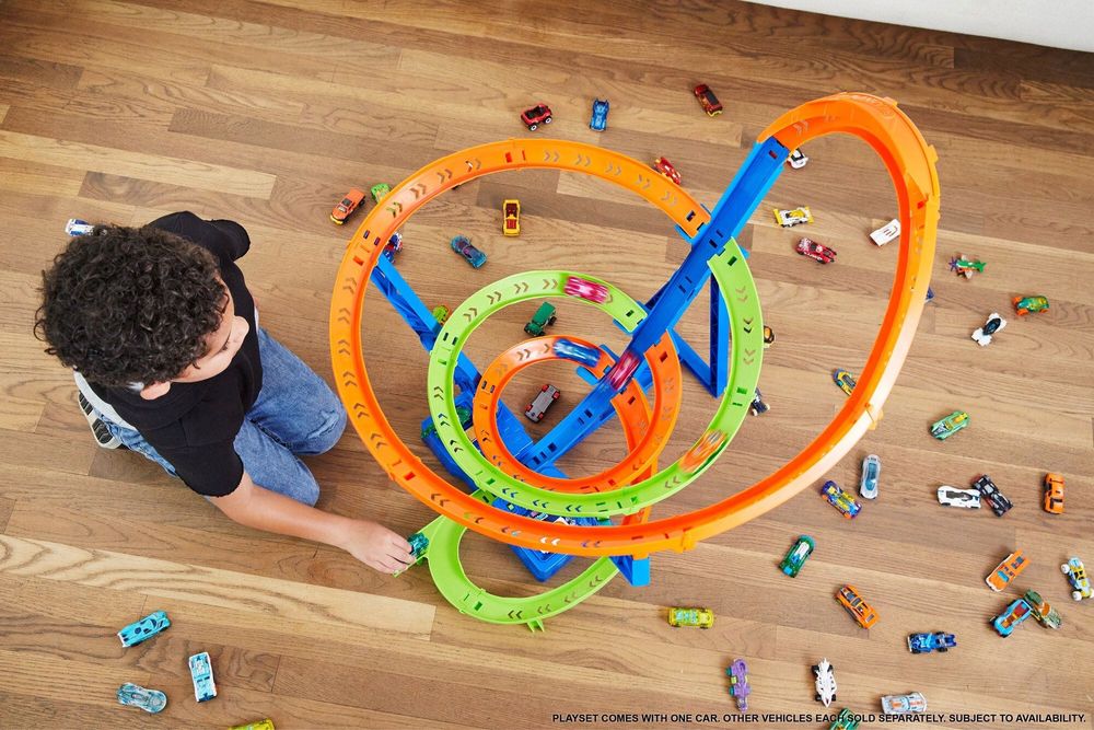 HOT WHEELS action zestaw tor wyścigowy TORNADO